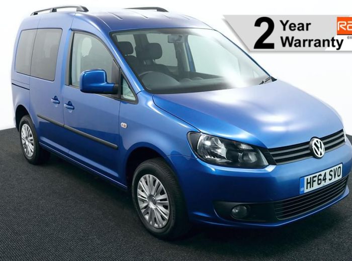1.Wheelchair Accessible Vehicle HF64SVO VOLKSWAGEN CADDY BLUE 1RAC